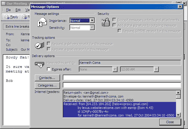 Ip Address Trace Email