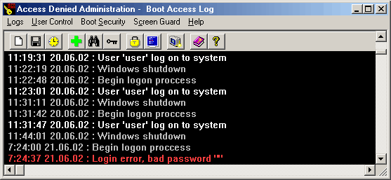 Screenshot of Access Denied 3.40